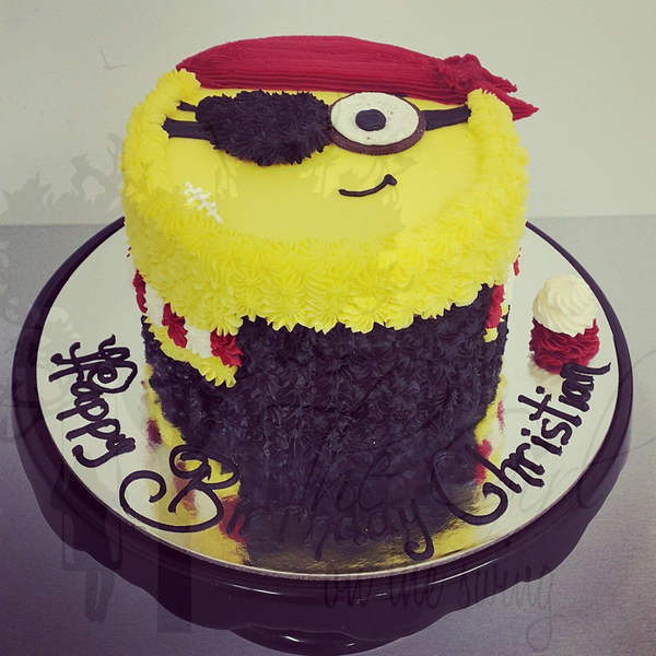 Pirate Minion Cake