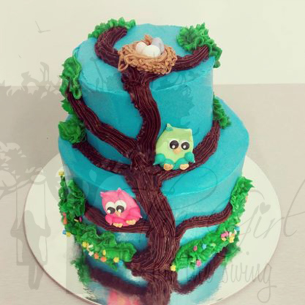 Two Tier Owls on a Tree